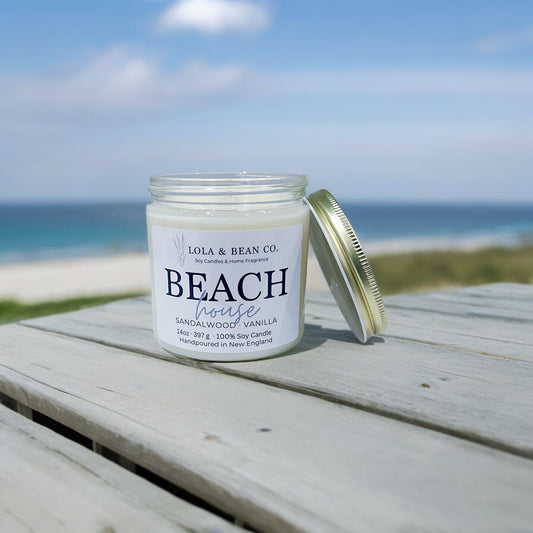 Beach House Soy Candle