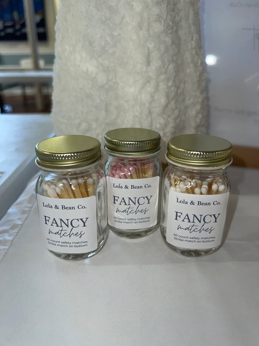 Fancy Matches (Mason Jar)-40 count