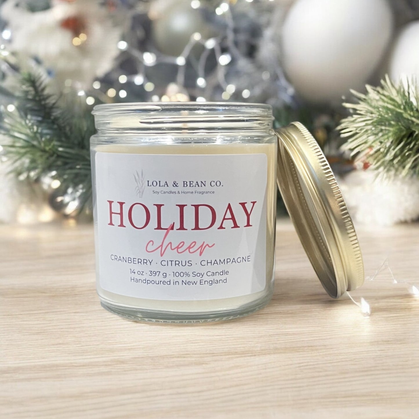 Holiday Cheer Soy Candle