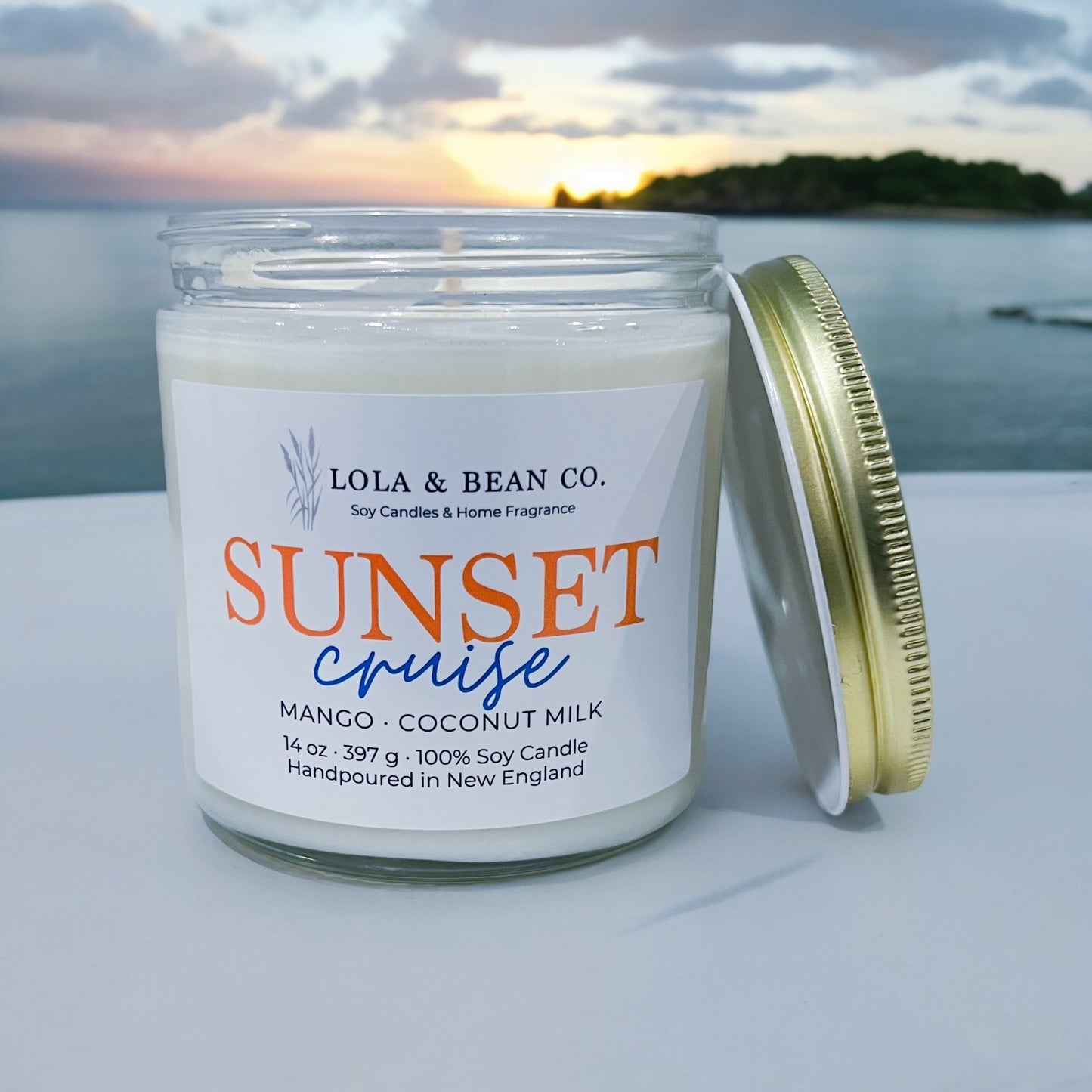 Sunset Cruise Soy Candle