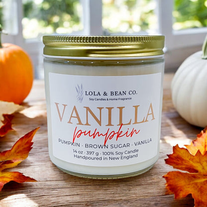 Vanilla Pumpkin Soy Candle