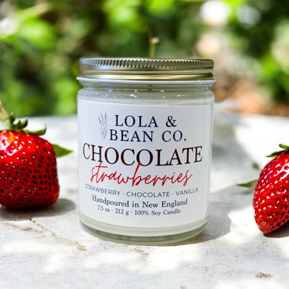 Chocolate Strawberries Soy Candle