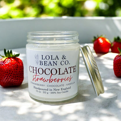 Chocolate Strawberries Soy Candle