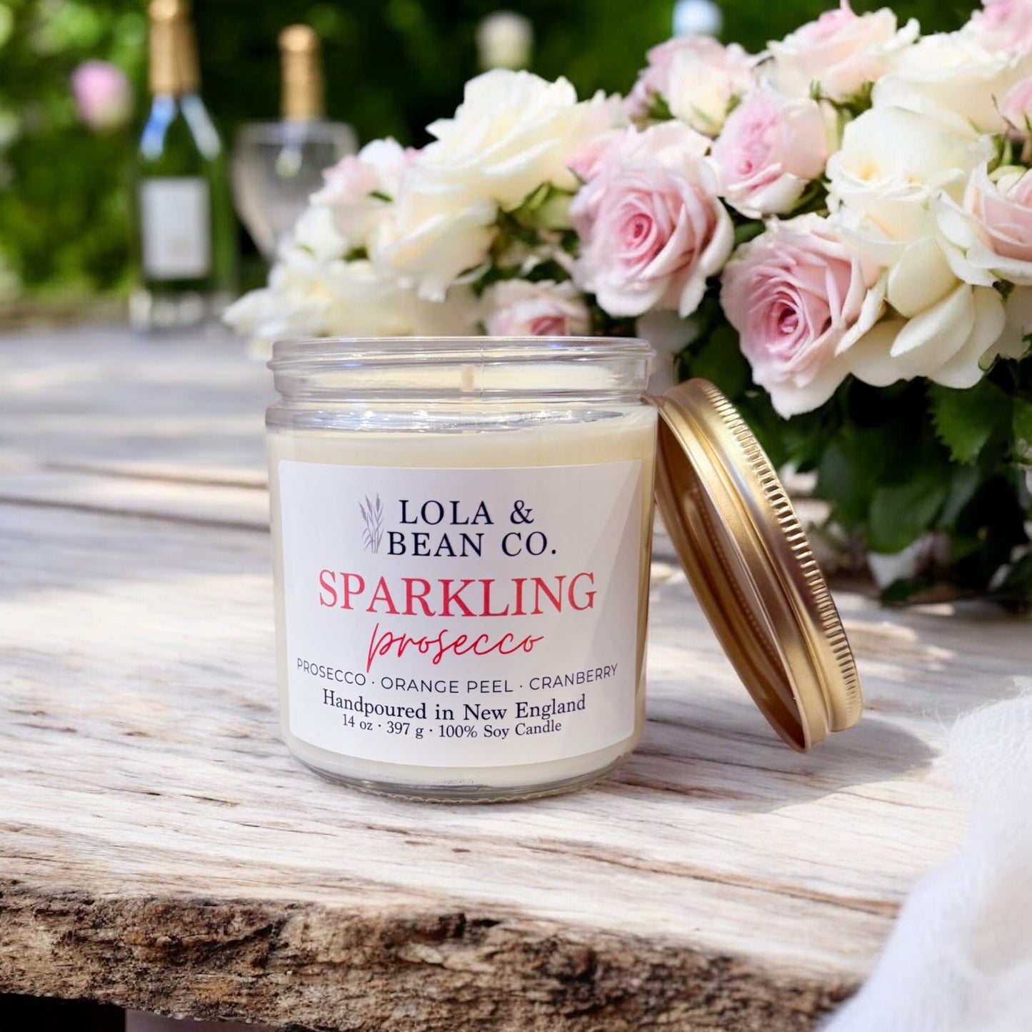 Sparkling Prosecco Soy Candle