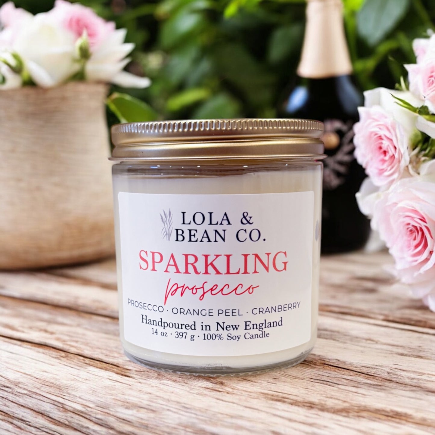 Sparkling Prosecco Soy Candle