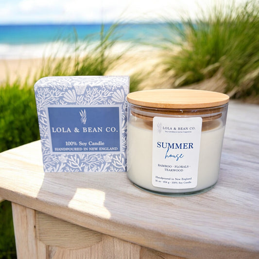 3 Wick Soy Candles- Summer Collection