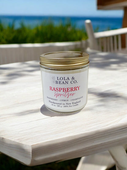 Raspberry Spritzer Soy Candle