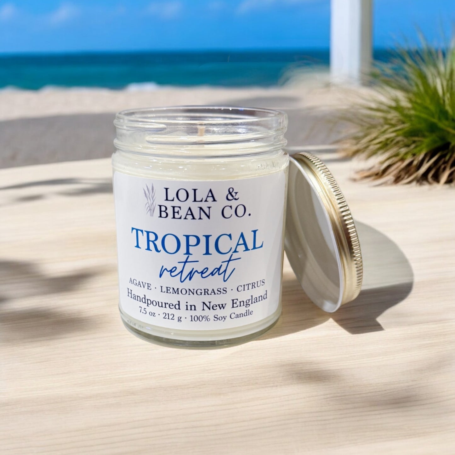 Tropical Retreat Soy Candle