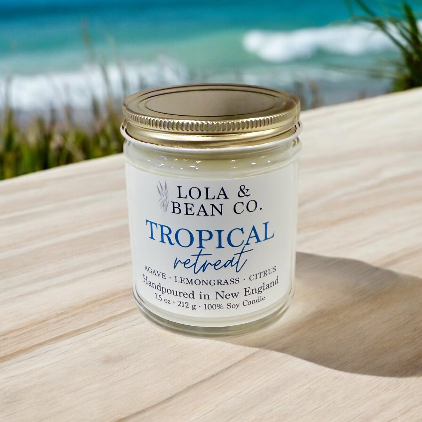 Tropical Retreat Soy Candle